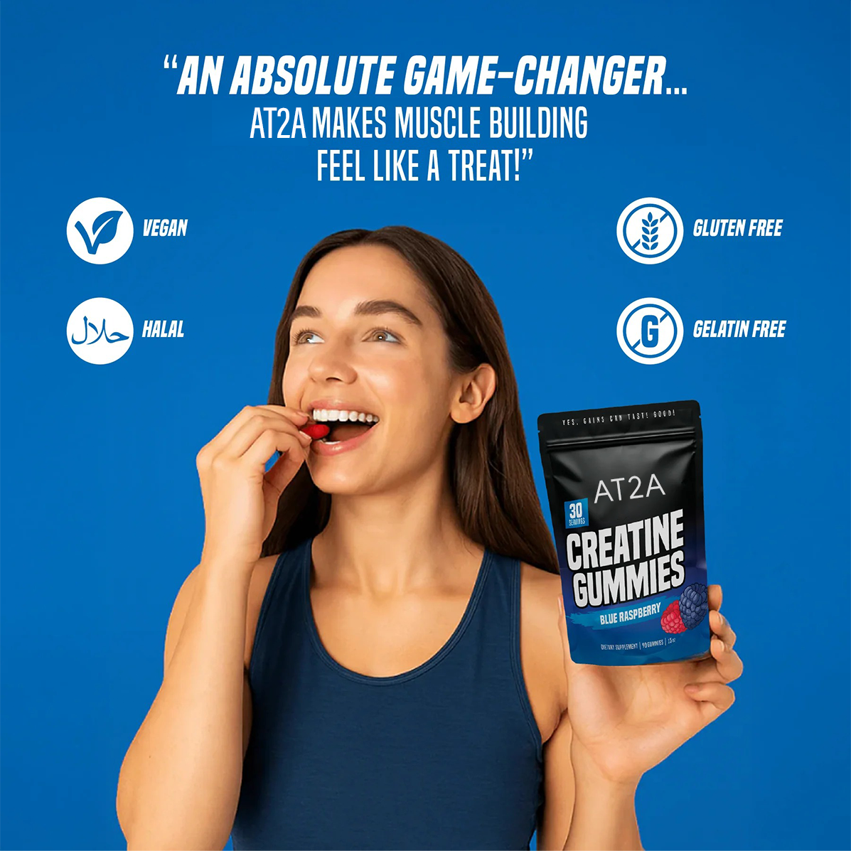 AT2A Creatine Gummies lifestyle 6